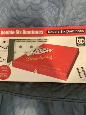 Bene Casa - Double Six Dominoes - with vinyl case